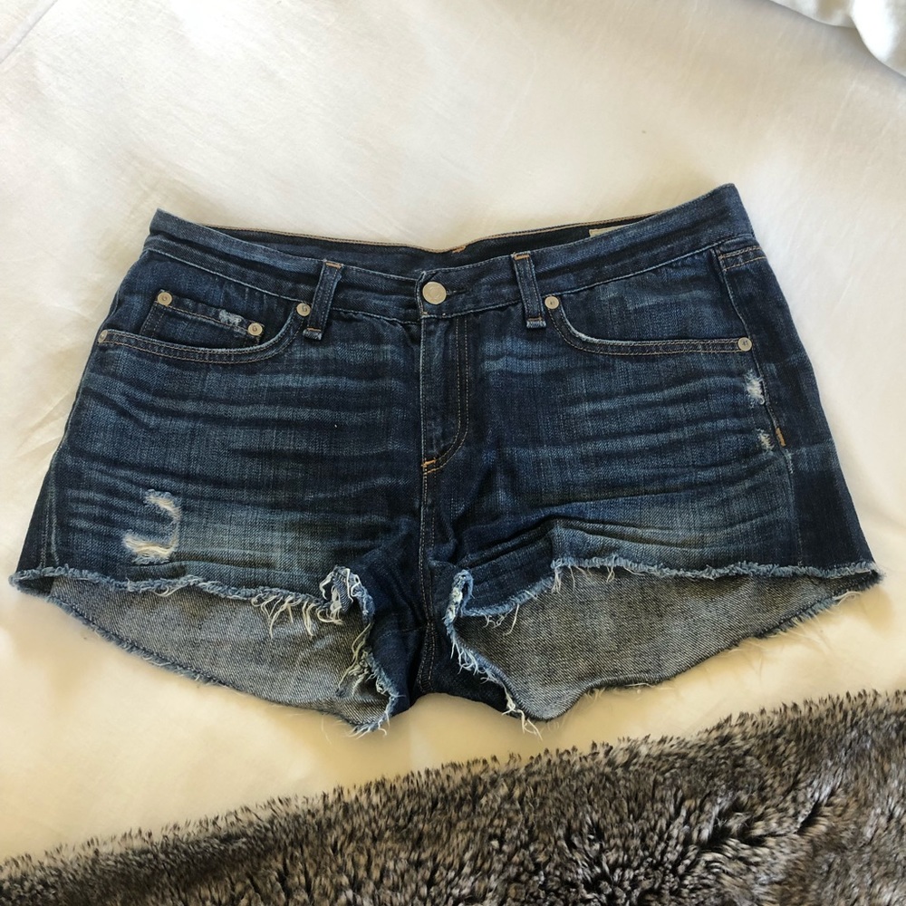 Rag & Bone cut off shorts